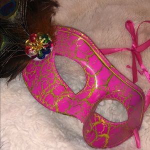 Pink mask